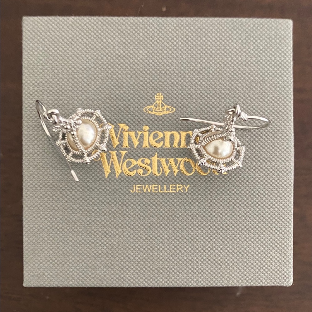 Vivienne Westwood Pearl Drop Earrings